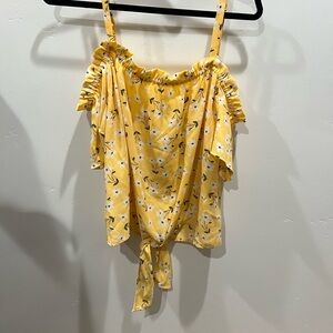 Floral Off The Shoulder Top